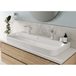 Hansa Stela - Mitigeur de lavabo avec bec pivotant et vidage, chrome 57152273