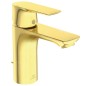 Ideal Standard Connect Air - Mitigeur de lavabo avec vidage, Brushed Gold A7021A2