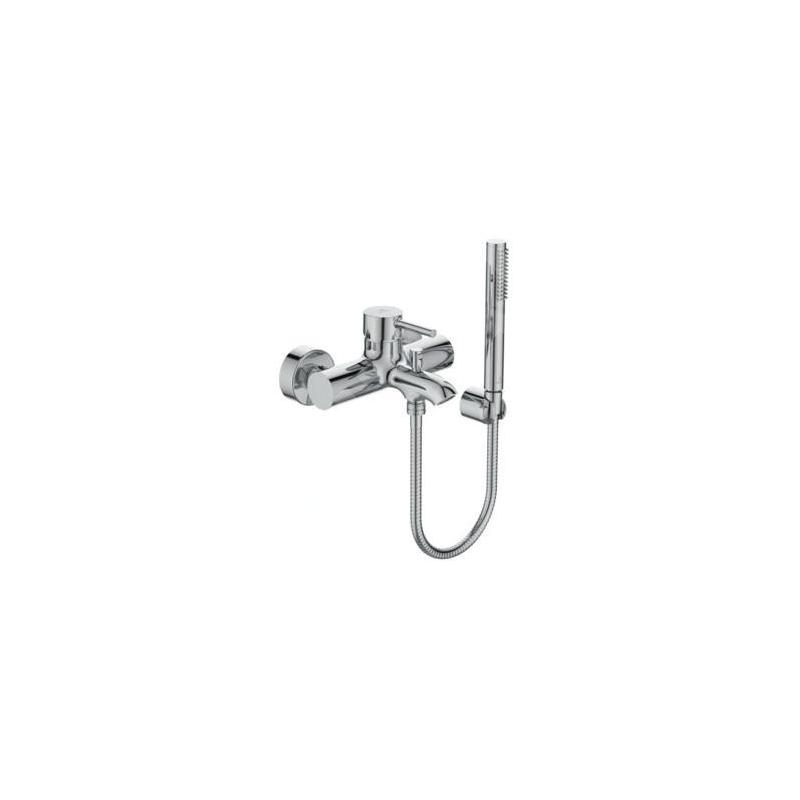 Ideal Standard CeraLine - Robinetterie de baignoire murale avec accessoires, chrome BC270AA