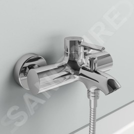 Ideal Standard CeraLine - Robinetterie de baignoire murale avec accessoires, chrome BC270AA