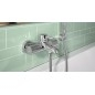 Ideal Standard CeraLine - Robinetterie de baignoire murale avec accessoires, chrome BC270AA