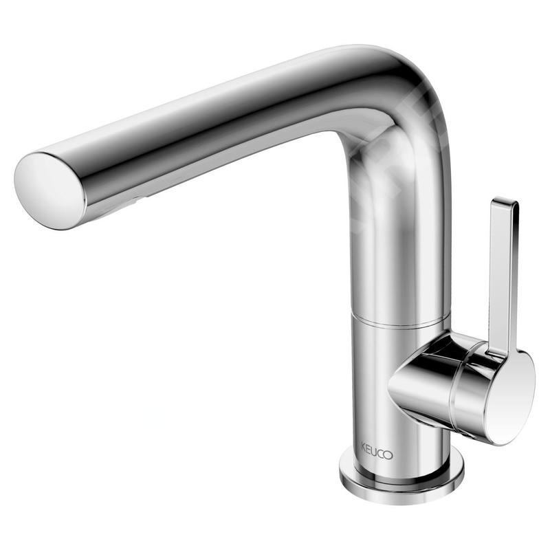 Keuco Edition 400 - Robinet de lavabo avec bec pivotant, chrome 51505010100