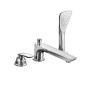 Kludi Balance - Mitigeur pour montage sur bord de baignoire, installation 3 trous, chrome 524470575 Kludi Balance - Mitigeur pour montage sur bord de baignoire, installation 3 trous, chrome 524470575