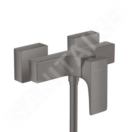 Hansgrohe Metropol - Mitigeur de douche, noir chromé brossé 32560340