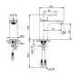 Ideal Standard Connect Air - Mitigeur de lavabo, chrome A7024AA