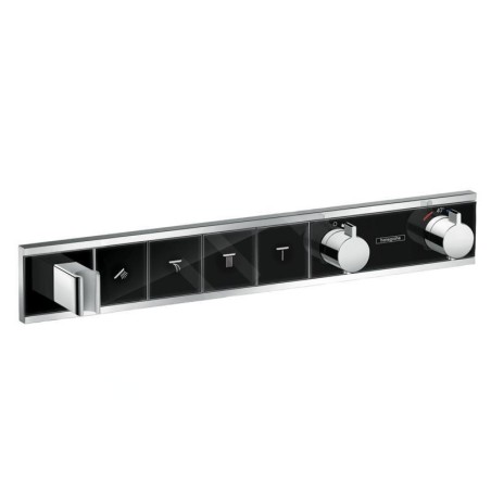 Hansgrohe RainSelect - Robinet encastré avec 4 fonctions, noir/chrome 15357600