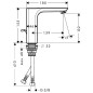 Axor Urquiola - Mitigeur de lavabo, chrome 11020000