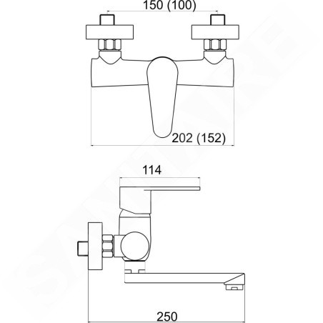 Novaservis Titania Fresh - Mitigeur de lavabo, chrome 96077,0