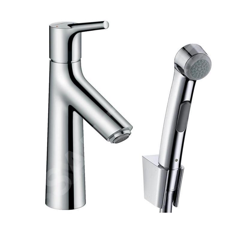 Hansgrohe Talis S - Mitigeur pour lavabo avec douchette Bidette, chrome 72290000