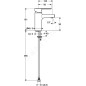Hansa Ronda - Mitigeur de lavabo, chrome 03082273