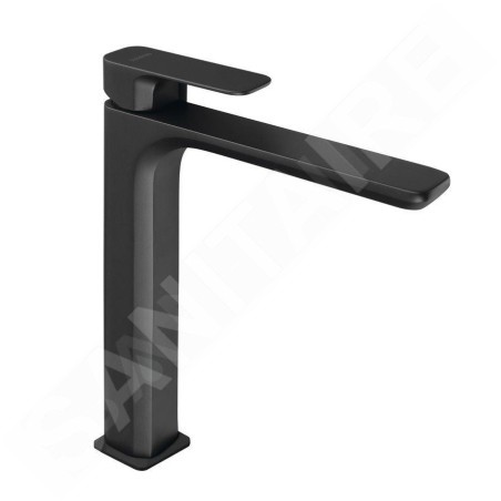 Sapho Spy - Mitigeur de lavabo sans bonde, noir mat PY07/15