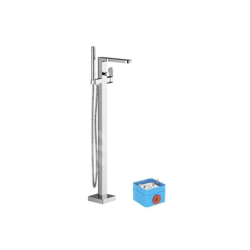 Ravak Chrome - Mitigeur montage au sol, avec corps, chrome X070101