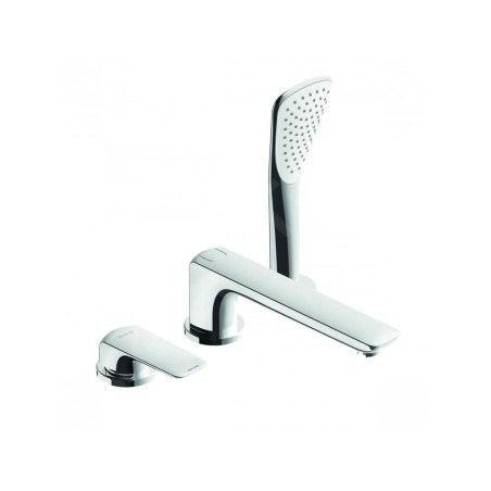 Kludi Ameo - Mitigeur pour montage sur bord de baignoire, installation 3 trous, chrome 414470575