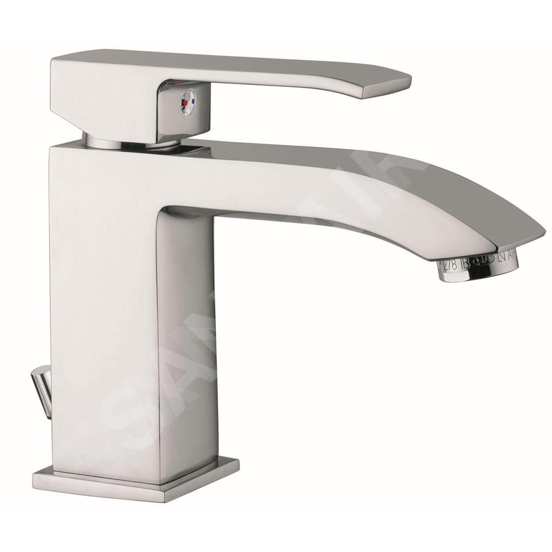 Paffoni Level - Mitigeur de lavabo avec vidage, chrome LES075CR