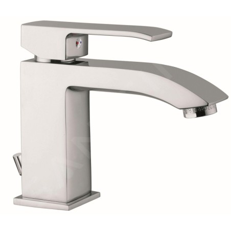 Paffoni Level - Mitigeur de lavabo avec vidage, chrome LES075CR