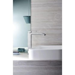 Paffoni Level - Mitigeur de lavabo, chrome LES081CR
