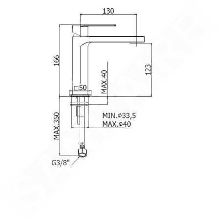 Paffoni Tango - Mitigeur de lavabo, chrome TA071CR