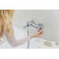 Ravak 10° Free - Mitigeur de baignoire, chrome X070131