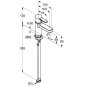 Kludi Zenta - Mitigeur de lavabo, chrome 382510575