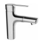 Hansa Ronda - Mitigeur de lavabo avec bec extractible, chrome 03012173