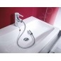 Hansa Ronda - Mitigeur de lavabo avec bec extractible, chrome 03012173