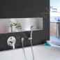 Hansa Mix - Mitigeur de baignoire encastré, ECO, avec inverseur pour 2 sorties, chrome 81849083