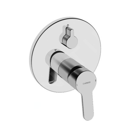 Hansa Primo - Mitigeur de baignoire encastré, avec inverseur pour 2 sorties, chrome 89903003
