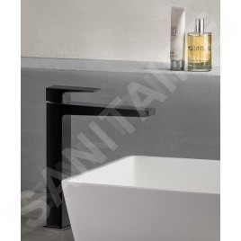 Sapho Dimy - Mitigeur de lavabo, noir mat DM006BL
