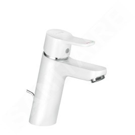 Kludi Pure&Easy - Mitigeur de lavabo avec vidage, chrome/ blanc 372909165
