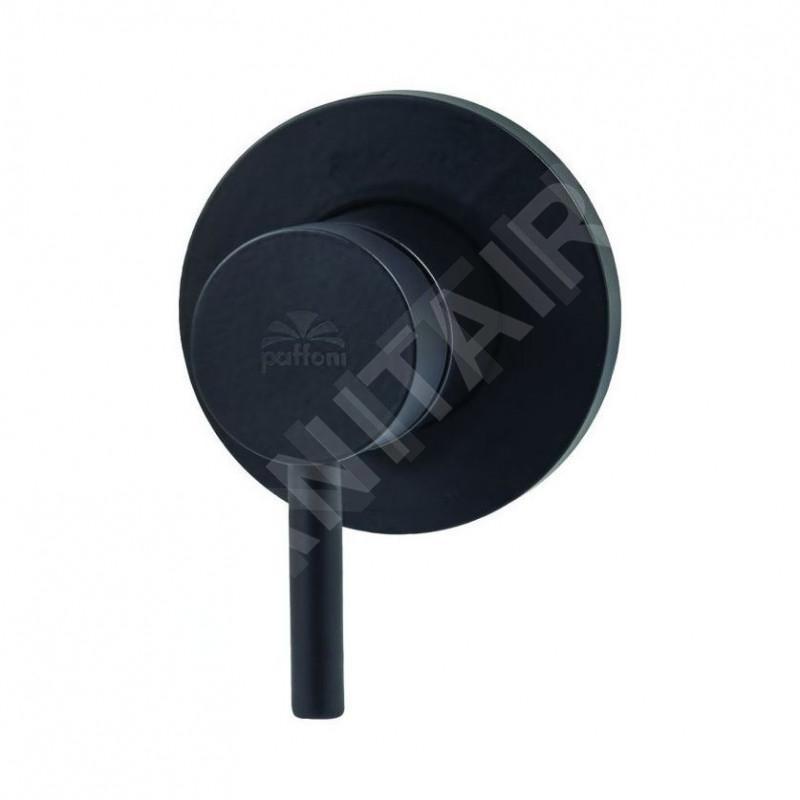 Paffoni Light - Mitigeur de douche encastré, noir mat LIG011NO