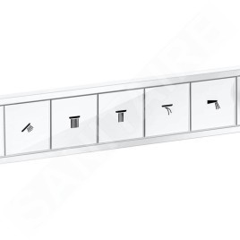 Hansgrohe RainSelect - Robinet encastré avec 5 fonctions, blanc mat 15384700