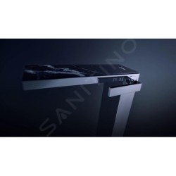 Axor MyEdition - Plaque 120 mm, marbre noir 47915000