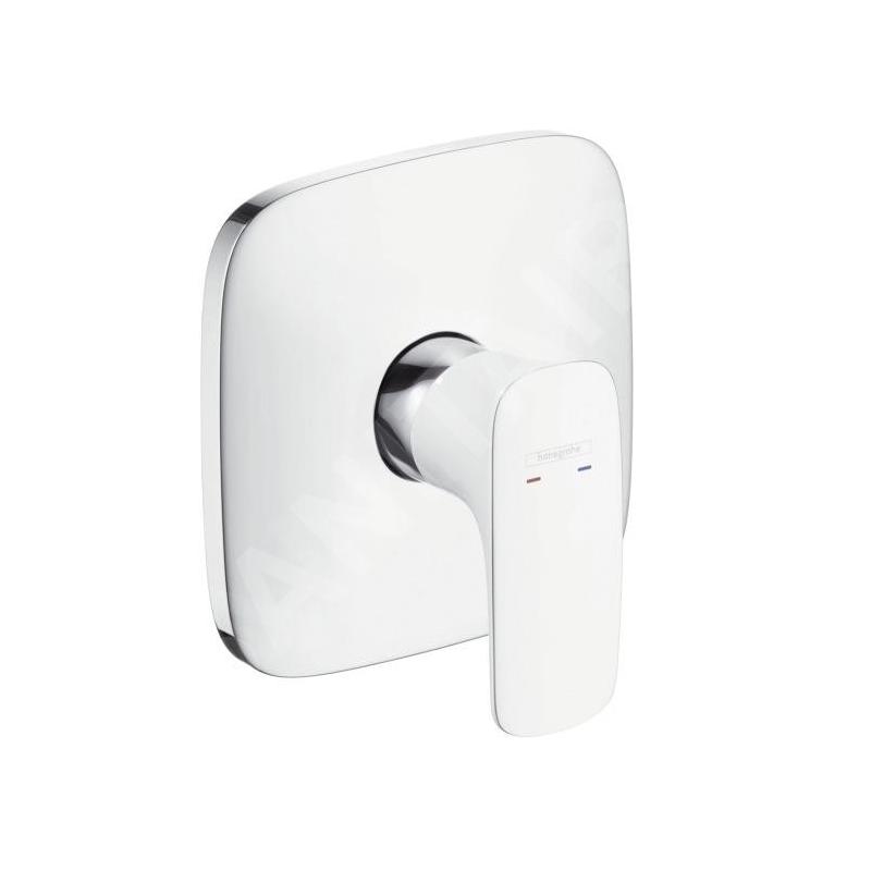 Hansgrohe PuraVida - Mitigeur de douche encastré, blanc/chrome 15665400