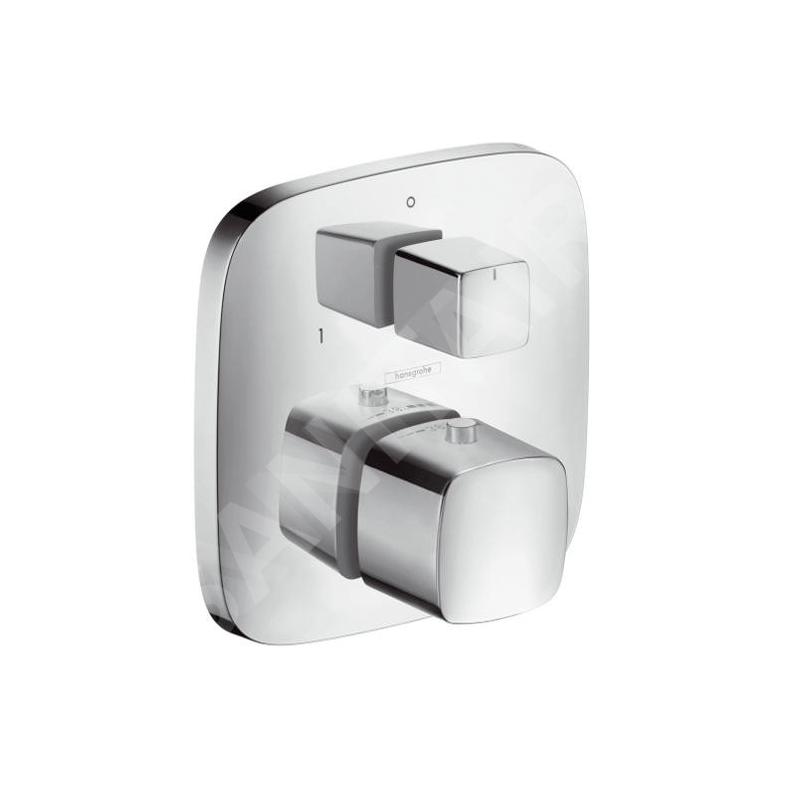 Hansgrohe PuraVida - Mitigeur thermostatique encastré avec vanne d’arrêt et inverseur, chrome 15771000 Hansgrohe PuraVida - Mitigeur thermostatique encastré avec vanne d’arrêt et inverseur, chrome 15771000