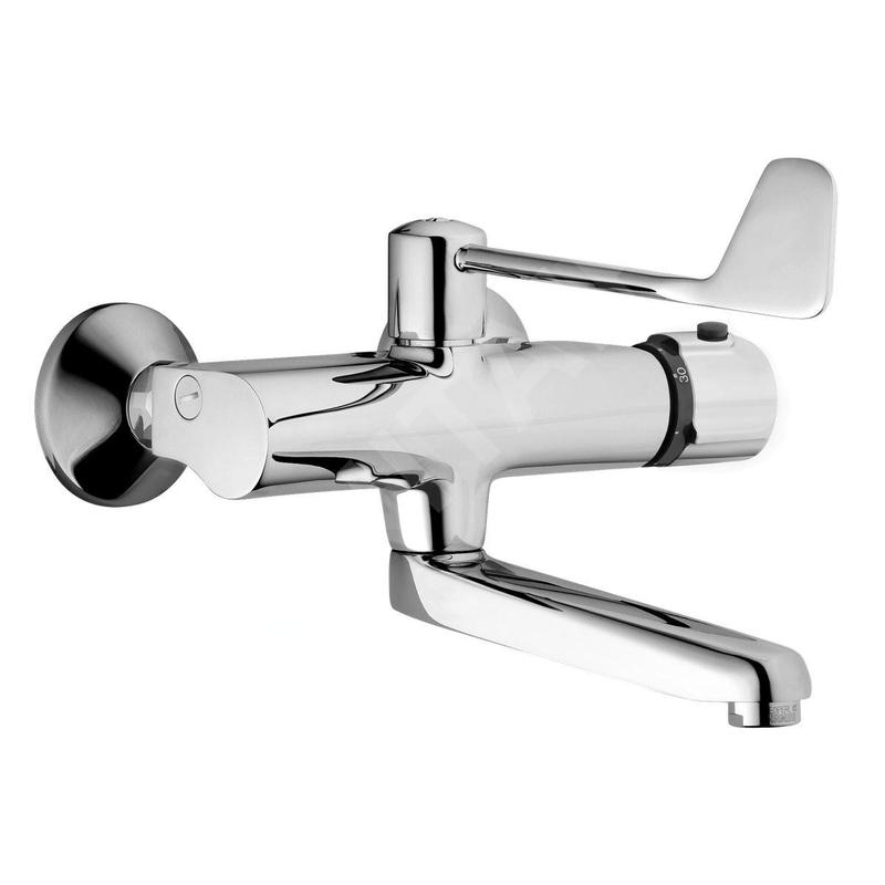 Hansa Tempra - Mitigeur thermostatique de lavabo avec bec pivotant, chrome 08382292