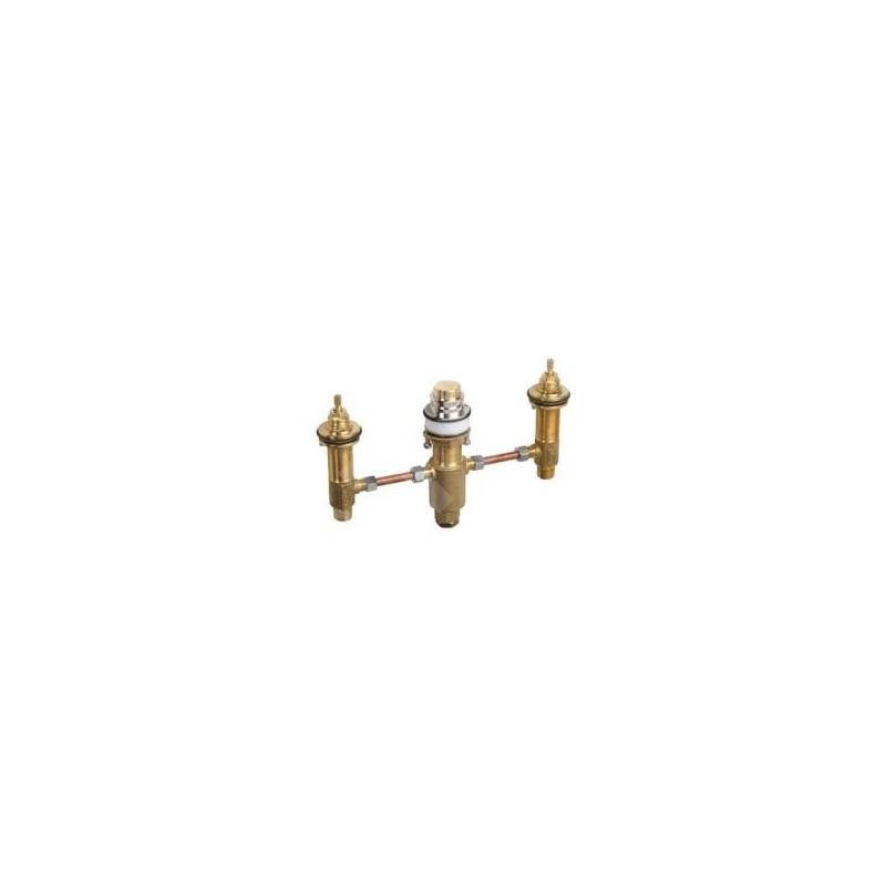 Hansgrohe Corps d’encastrement - Corps de base de mitigeur de baignoire à trois trous  pour le bord de baignoire 13233180