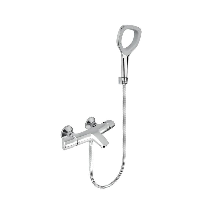 Novaservis Metalia Eco+ - Mitigeur thermostatique de baignoire ECO+ avec accessoires, chrome 57921,0E Novaservis Metalia Eco+ - Mitigeur thermostatique de baignoire ECO+ avec accessoires, chrome 57921,0E