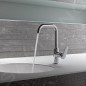 Kludi Objekta - Mitigeur de lavabo avec bec pivotant, chrome 320230575