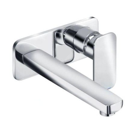 Kludi E2 - Mitigeur de lavabo encastré, installation 2 trous, chrome 492450575