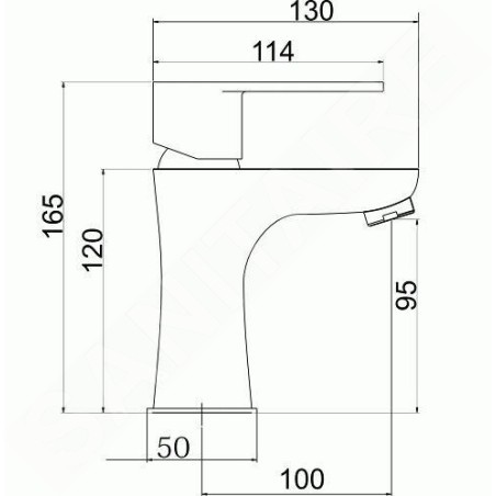 Novaservis Titania Fresh - Mitigeur de lavabo, chrome 96001/1,0