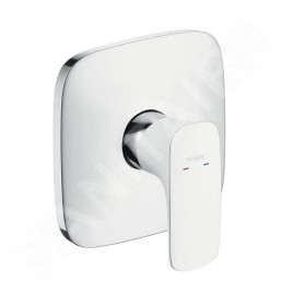 Hansgrohe PuraVida - Mitigeur de douche HighFlow encastré, chrome 15677000