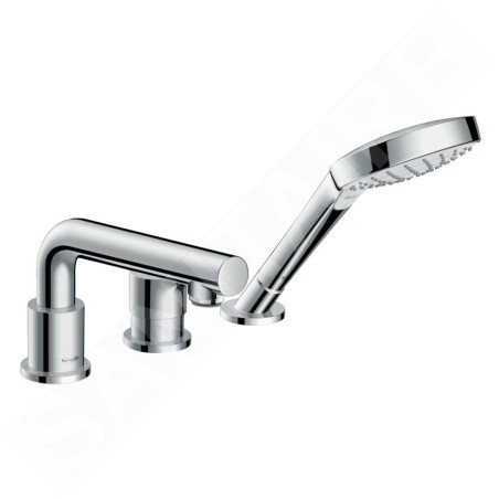 Hansgrohe Talis S - Mitigeur de baignoire à 3 trous, chrome 72416000