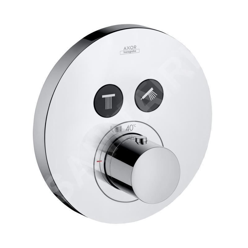 Axor ShowerSelect - Module thermostatique encastré pour 2 sorties, chrome 36723000