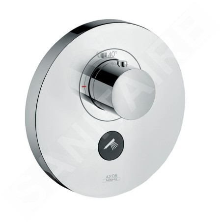 Axor ShowerSelect - Set de finition pour mitigeur thermostatique encastré haut débit avec 1 sortie, chrome 36726000