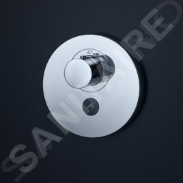 Axor ShowerSelect - Set de finition pour mitigeur thermostatique encastré haut débit avec 1 sortie, chrome 36726000