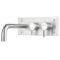 Sapho Minimal - Mitigeur de baignoire encastré, corps inclus, inox MI110 Sapho Minimal - Mitigeur de baignoire encastré, corps inclus, inox MI110