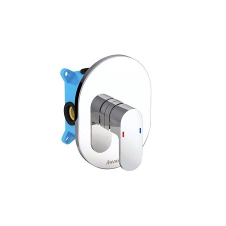 Ravak Chrome - Mitigeur de douche encastré CR 066.00, pour R-box, chrome X070057