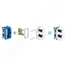 Ravak R-box - Corps d’encastrement pour mitigeurs encastrés X070074