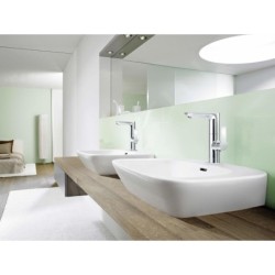 Hansa Ligna - Mitigeur de lavabo avec garniture de vidage, chrome 55302203