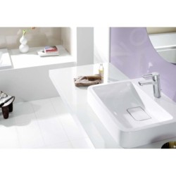 Hansa Twist - Mitigeur de lavabo XL avec garniture de vidage, chrome 09012285
